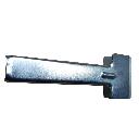 Cloth clamp - fixative small metal forcipate clamp size  I - R324 (zinc coated) - detail photo 156