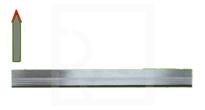 Saw, belt knives 4900 x 20 x 0.45 - normal, one side edge - main photo 554