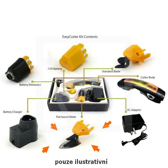 EC-12 - náhradní střižná hlava se špičatým ostřím a podstavou pro BB1, Easy Cutter EC10 - detailní foto 1138