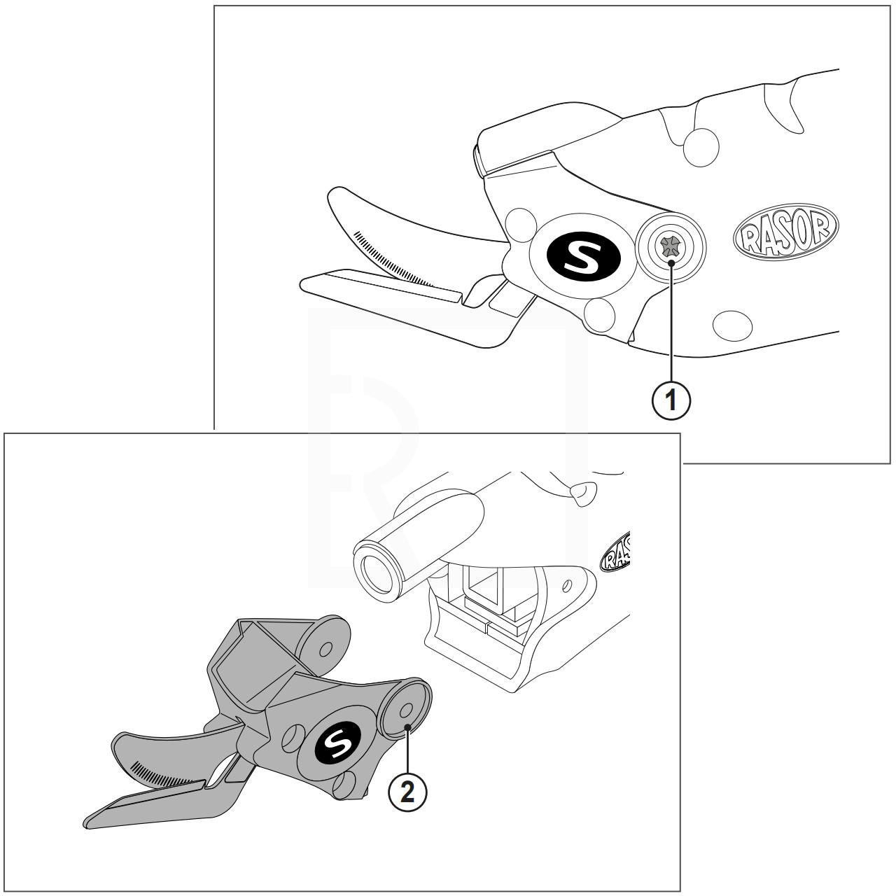 Rasor RS02 (SB2) - cutting head for Rasor RS-1S - detail photo 1134