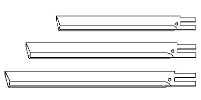 EASTMAN 9, 10, 11.5, 12, 13 - vertikální nože - detailní foto 317