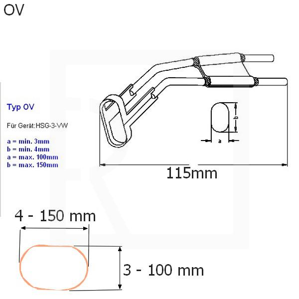 Blades for HSG 3 VW and HSG 03 VW (more types) - detail photo 867