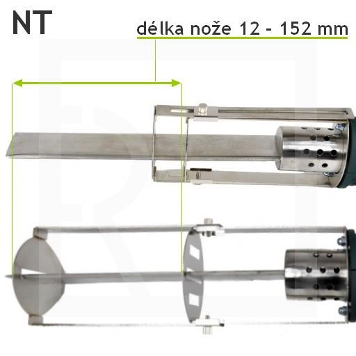 Hand usage styrofoam cutter Dedra DED7520 - 15 cm long knife - detail photo 1035