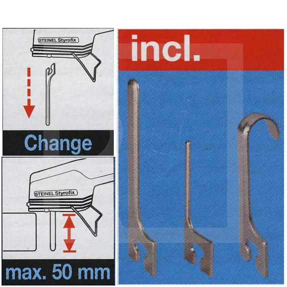 Hand usage polystyrene cutter Steinel Styrofix (hobby) - detail photo 862