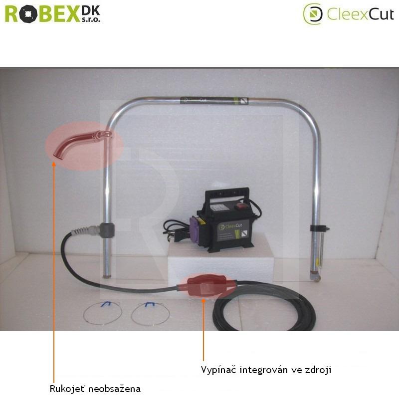  CleexCut Crisp - handheld cutter for polystyrene, EPS cutting (with power souce Light) - detail photo 875