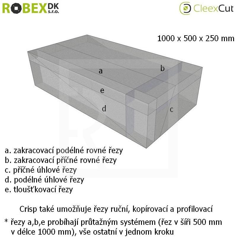  CleexCut Crisp - handheld cutter for polystyrene, EPS cutting (with power souce Light) - detail photo 875