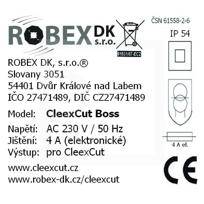 Styrofoam, EPS and rigid foam cutting power supply CleexCut Boss 300 (regulation) - detail photo 877