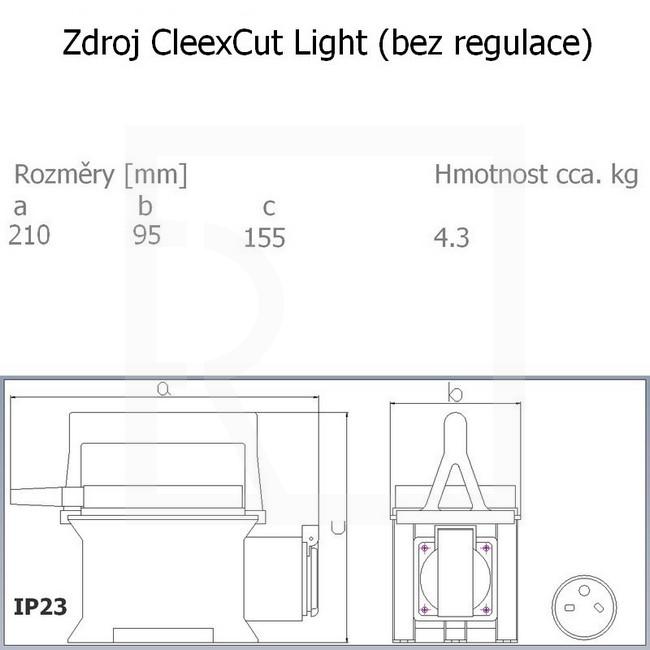 Styrofoam, EPS and rigid foam cutting power supply CleexCut Light XXL - detail photo 1046