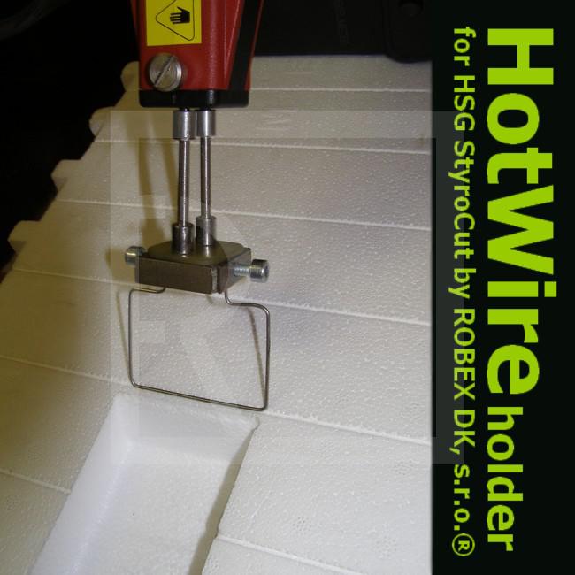 HotWire - wire and plates holder for polystyrene heat cutters HSG StyroCut  - detail photo 945