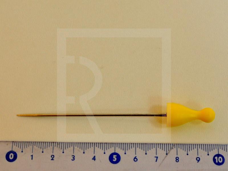 Sartorial spikes, pin Draughtsmen - yellow (L 60 mm, th 1.6 mm) - main photo 851