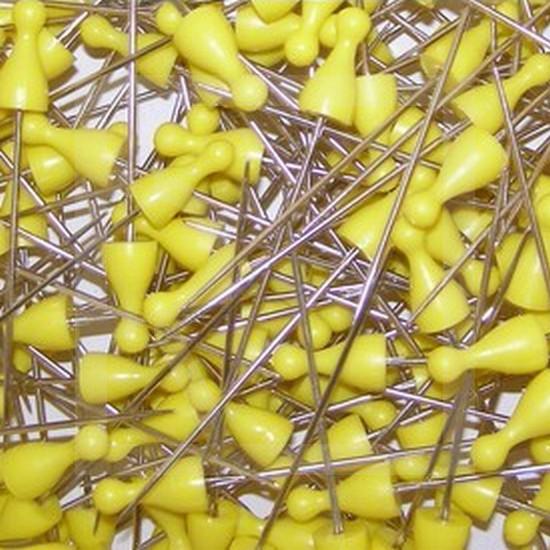 Sartorial spikes, pin Draughtsmen - yellow (L 60 mm, th 1.6 mm) - detail photo 851