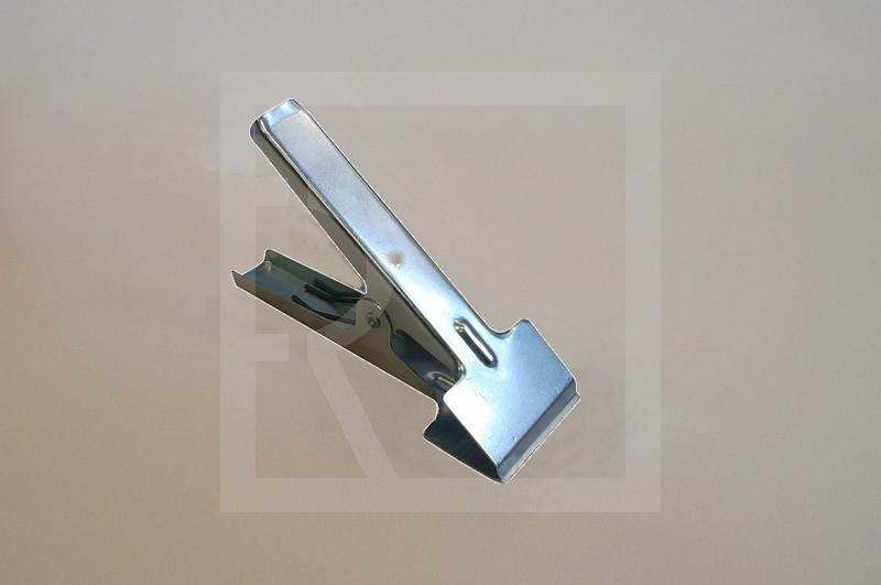 Cloth clamp - fixative small metal forcipate clamp size  I - R324 (zinc coated) - main photo 156