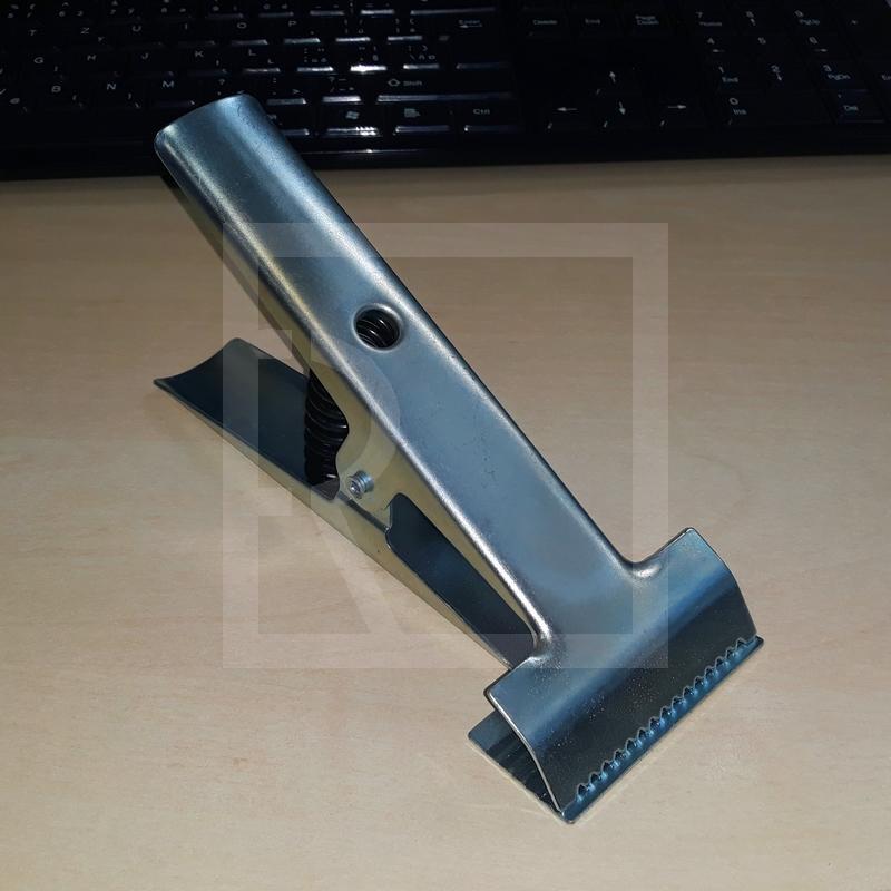 Cloth clamp CL1 - fixative middle metal forcipate clamp size 2 (zinc coated) - detail photo 157