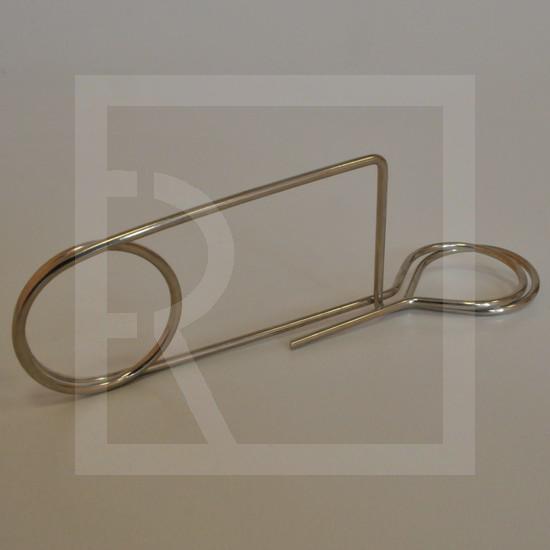 Cloth clamp - small fixative wire clamp (zinc coated) - detail photo 163