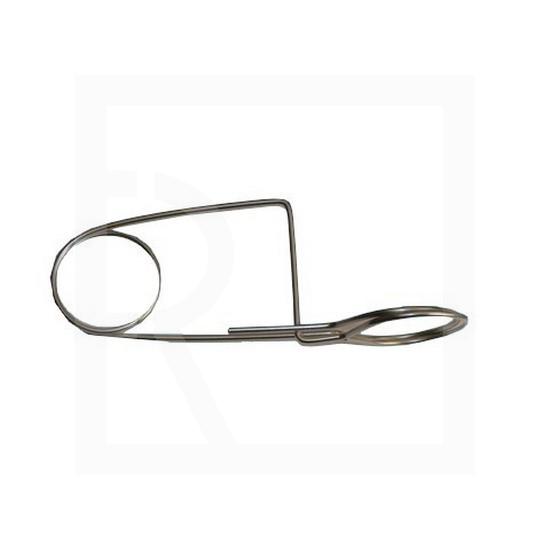 Cloth clamp - middle fixative wire clamp (zinc coated) - detail photo 162