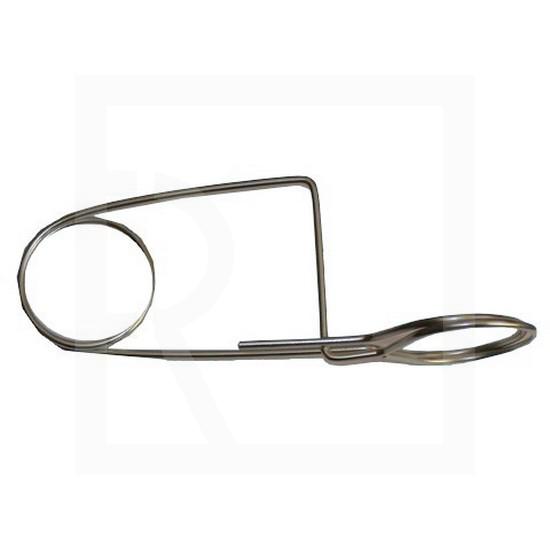 Cloth clamp - big fixative wire clamp (zinc coated) - detail photo 161