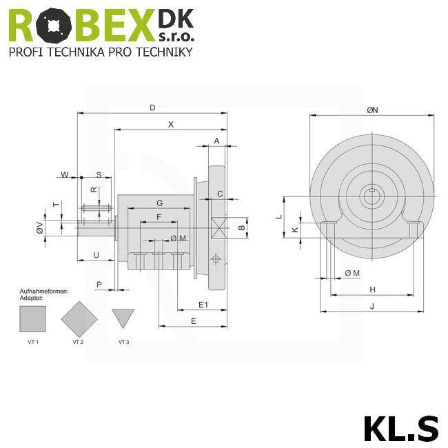 Basic safety Chucks type KL.S and KL.F for high strength - detail photo 975