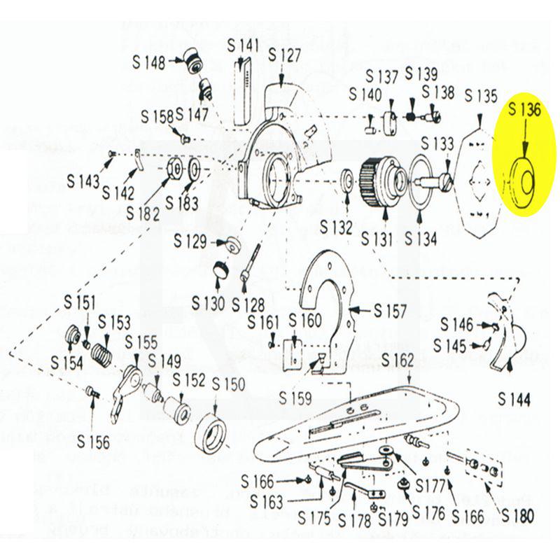 Matice nože pro KM RS-100 Octa (S136) - detailní foto 1200