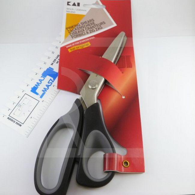 Scissors KAI - N 5350 P - pinking shears - detail photo 77