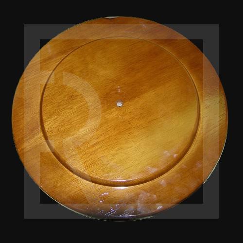 Wooden stand Elite - rectangle, circular - detail photo 456