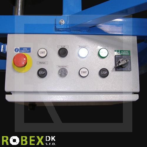 Paspulator - machine for cutting role with rewind PP–2 - detail photo 922