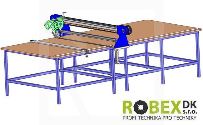 Portal angle cutting PRS – P3 A to angle cut soft foam - detail photo 848