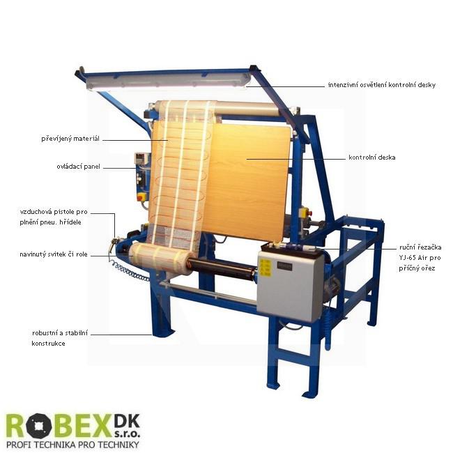 Převíjecí a odměřovací stroj s funkcí kontroly PS – 4 / FX - detailní foto 995