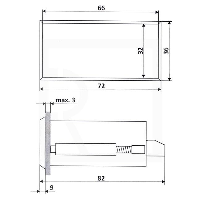 Electronic digital counter ROB 110 - pc. counter with summing down, repeat mode av.  (module) - detail photo 1018