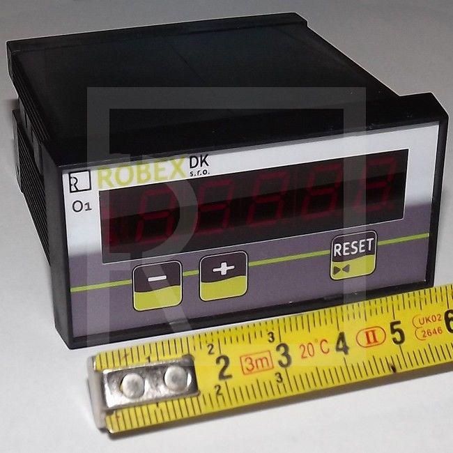 Electronic digital counter ROB 123 - pieces counter with special control function (module) - detail photo 1000