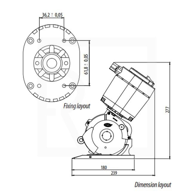 Rasor Zero702 - cordless cloth cutter with speed regulator - detail photo 1156