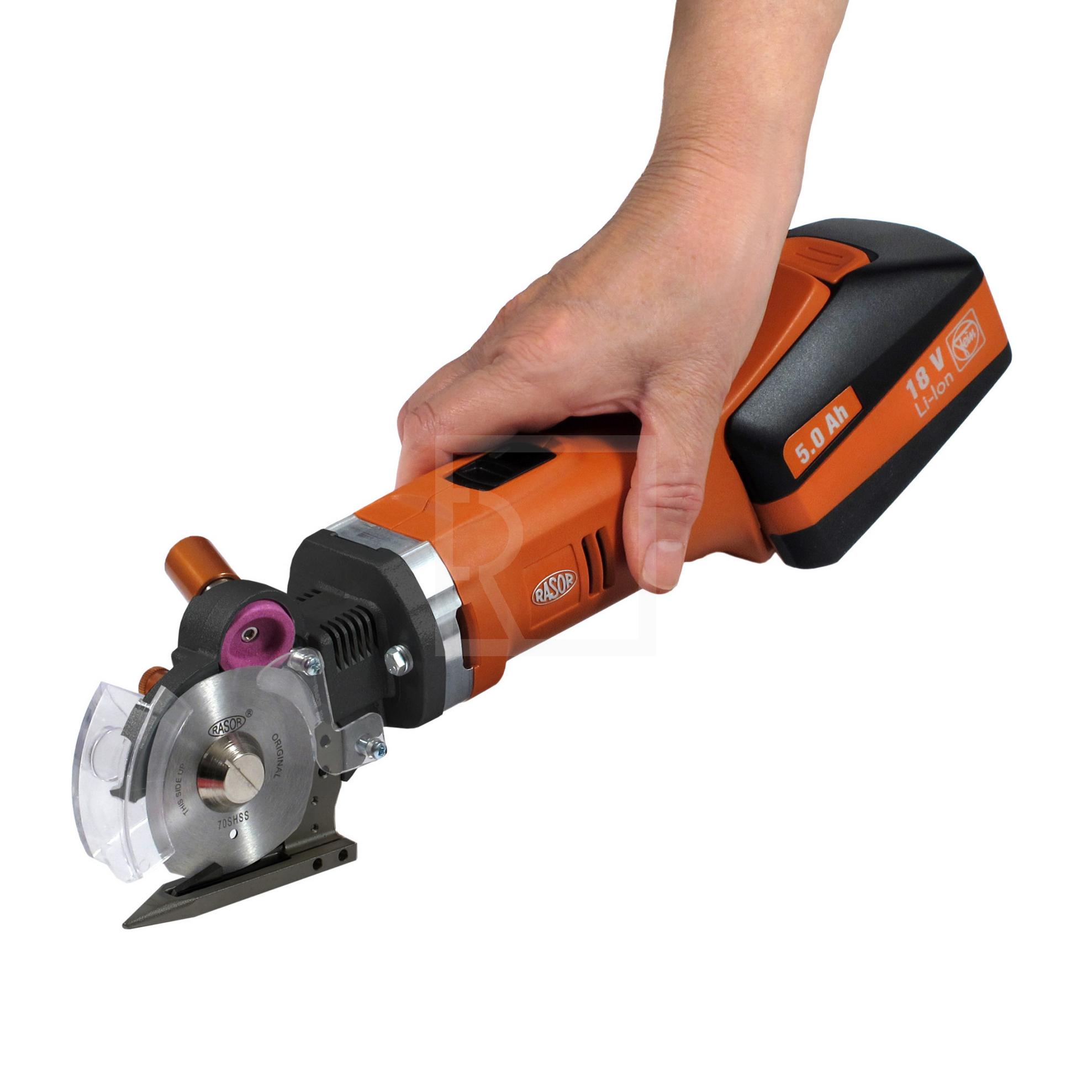 Rasor Zero702 - cordless cloth cutter with speed regulator - detail photo 1150