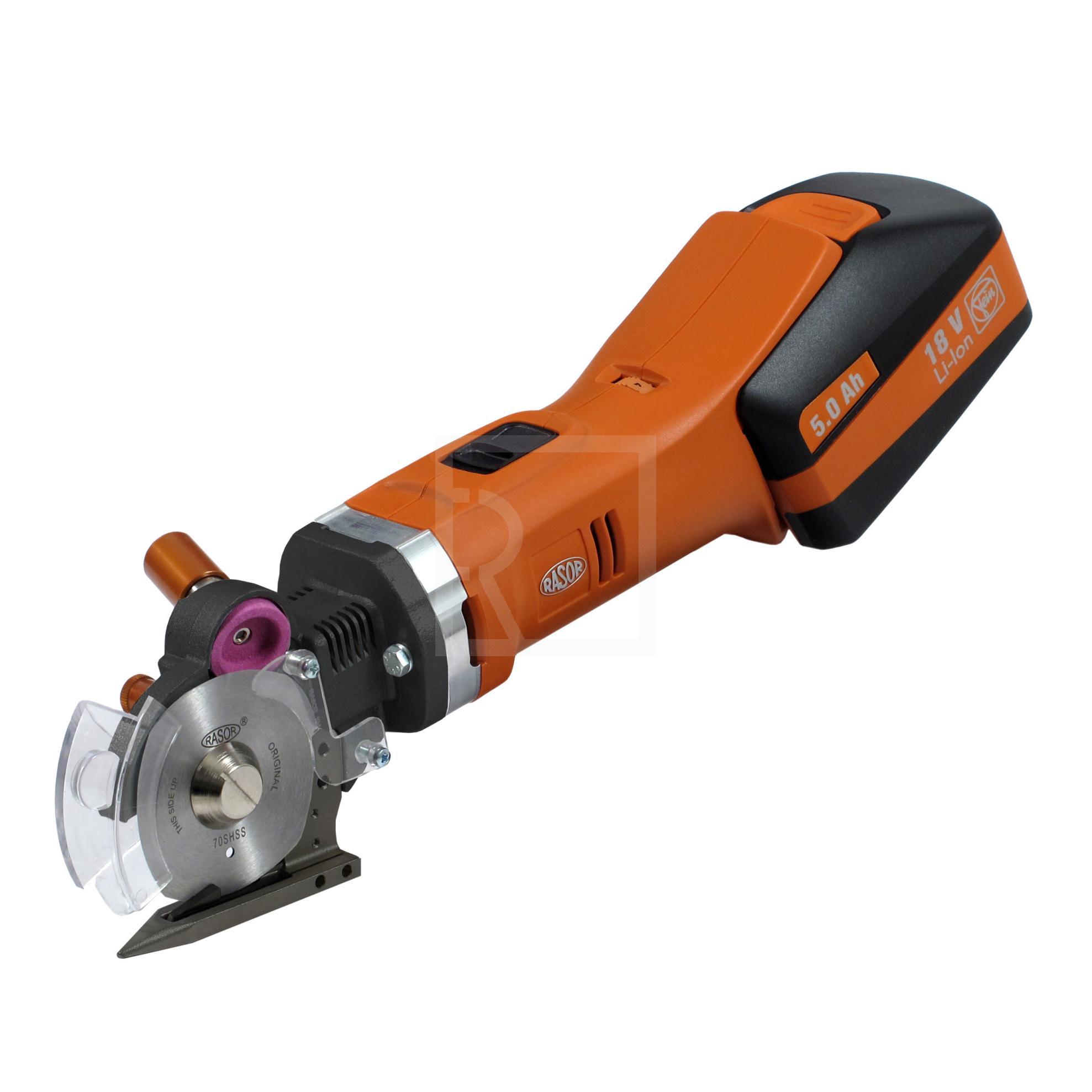 Rasor Zero702 - cordless cloth cutter with speed regulator - detail photo 1150