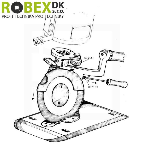 CSEPEL CS 539 / 15 - cloth cutting machine (400V) - detail photo 186