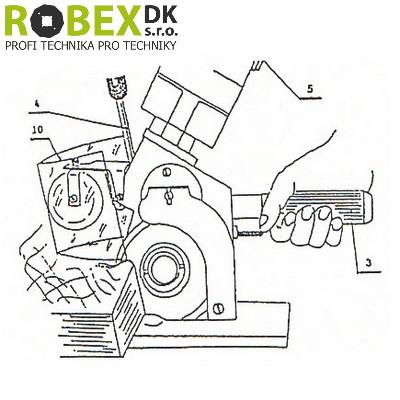 HOFFMAN HF 60 - round knife cloth cutter - detail photo 189