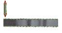 Kliknutím zobraz zvětšené foto Pásové nože 9075 x 15 x 0.60 - zubatý, oboustranné ostří